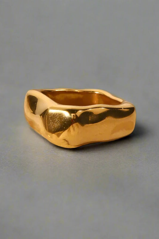 Golden Square Ring