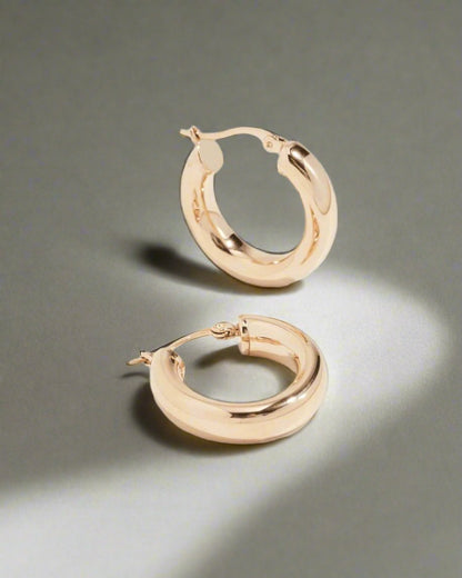 Chunky Hoop Earrings