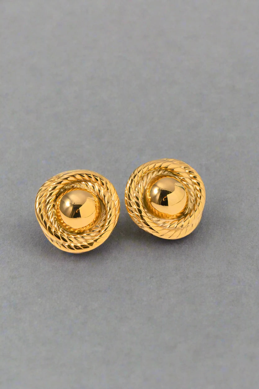 Golden Knot Earrings