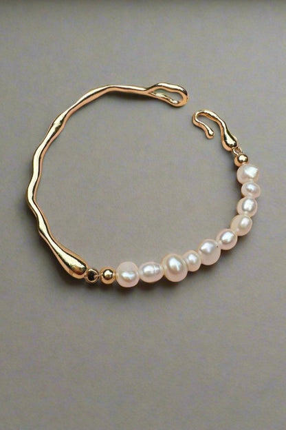 Half Pearl Bracelet