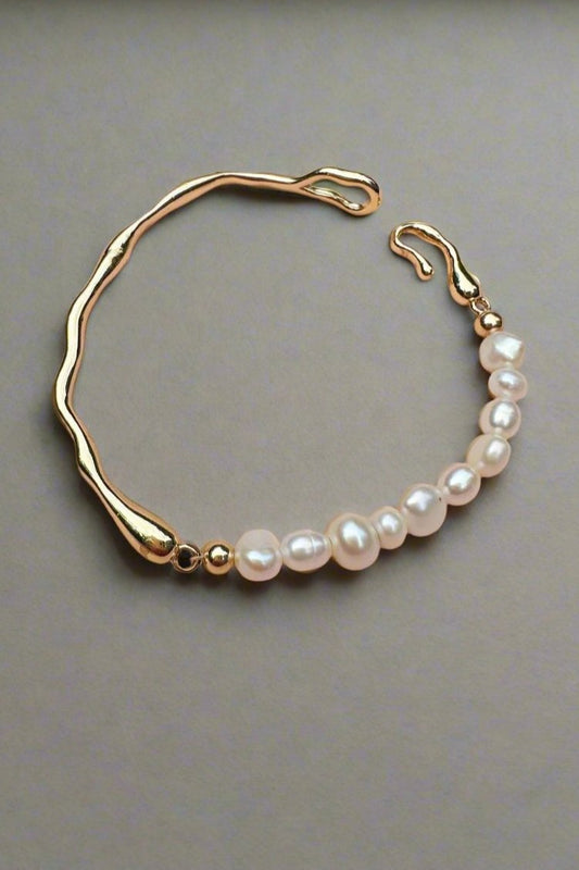 Half Pearl Bracelet