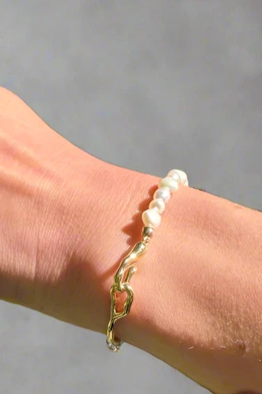 Half Pearl Bracelet