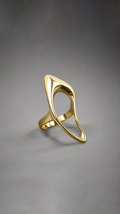 Abstract Melting Ring