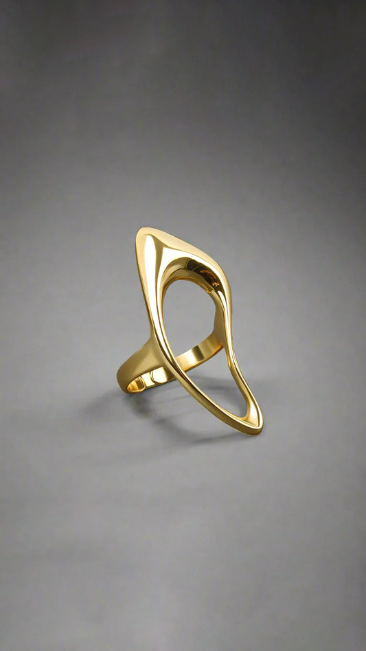 Abstract Melting Ring